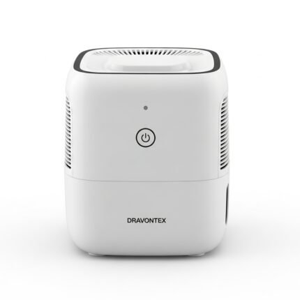 Dravontex Safe Mini Dehumidifier for Home, Quiet & Compact Electric Air Dryer