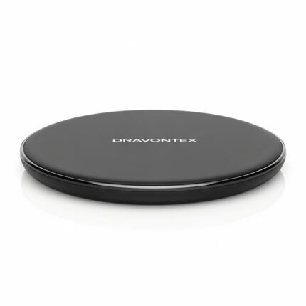 Dravontex Aura 15W Qi Wireless Charging Pad | Fast Slim Charger for iPhone
